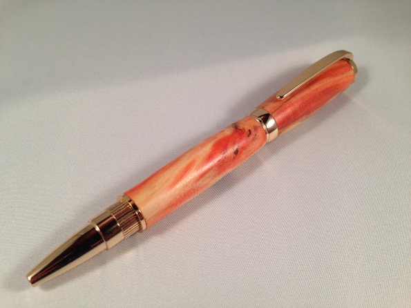 Flame Box Elder Post Graduate Pen